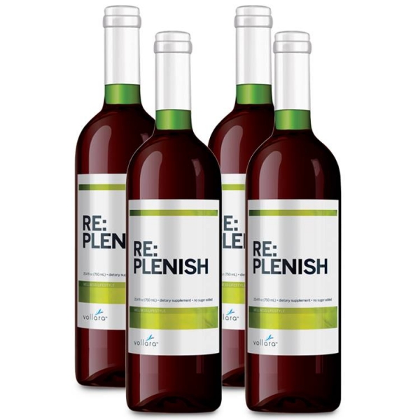 Re:Plenish 4 pack with Resveratrol from the Muscadine Grape